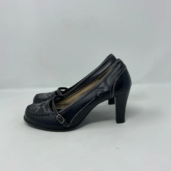 SO Faux Leather Mary Jane Pumps Womens Size 8.5 - Picture 4 of 10